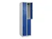 dubbeldekse locker,HxBxD 1850x500x500mm,2x2vak.,vak B 250mm