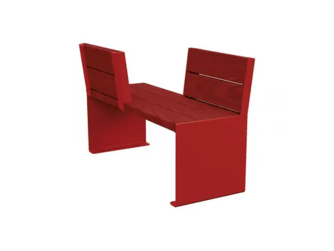 zitbank,B 1200mm,3latten,hout-zitting Mahonie,zitting H 450mm