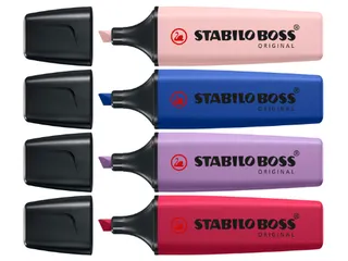 Markeerstift STABILO Boss Wildflower display klein assorti - 2