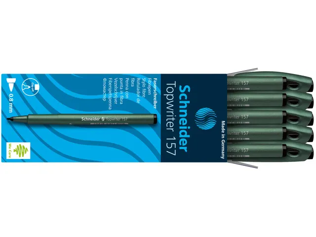 Fibrepen Schneider Topwriter 157 0,8mm noir