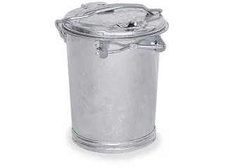 Vuilnisbak Staal 35 liter Ø Boven/Onder 400/305mm H495mm Beugelgreep - 1