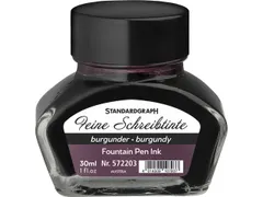 Encre calligraphique Standardgraph 30ml bordeaux