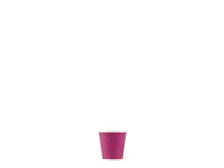 Beker porselein Les Artistes Paris 80ml met siliconen grip Pink Fushia