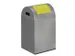 Afvalverzamelaar Zelfblussend 43 Liter 660x320x320mm Klemring Geel