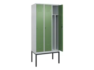 locker voor scheiding van kleding,HxBxD 2120x900x500mm,3vak - 2
