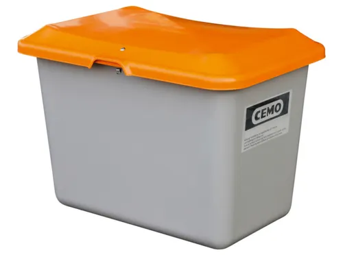 strooigoedbak,100l,HxBxD 340x890x600mm,GVK,grijs,deksel oranje
