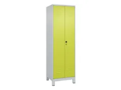 PBM-locker,HxBxD 1950x600x500mm,2vak,vak B 300mm,draaigrendel
