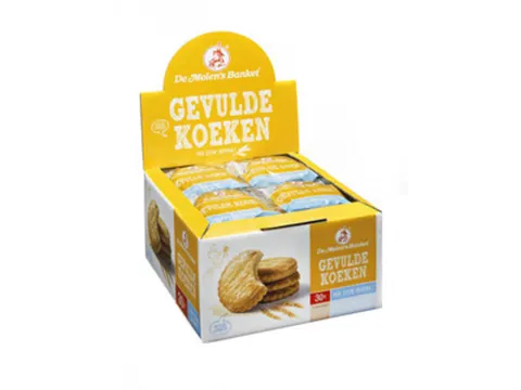 Koeken De Molen Gevulde koeken 30x50gr