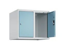 opzetkast,v. locker,2vak.,vak B 300mm,HxBxD 500x600x500mm,cilinderslot