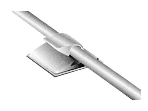 Zelfklevende Kabelclip - Ø 5.8 - 6.5 mm / 20 x 18 mm / 10 ST.