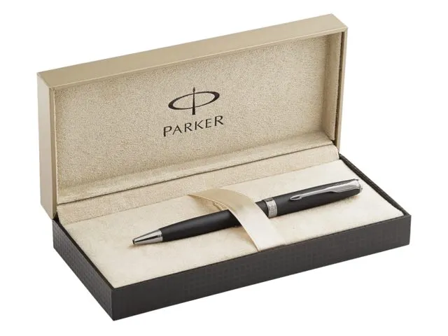 Balpen Parker Sonnet Mat Ct Zwart