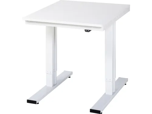 Werkbank elektrisch hoogte verstelbaar 720-1120x750x1000mm wit RAL7035