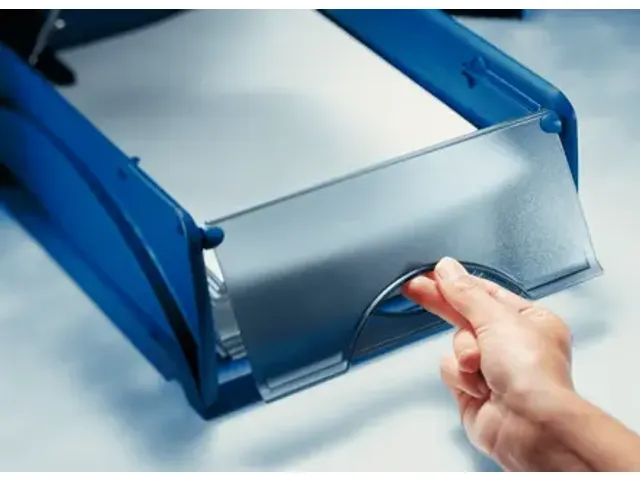 Sorteerbak Leitz 5231 Sorty met klep blauw A4