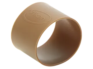 Hygiene rubber band, bruin 40mm, secundaire kleurcodering - 1