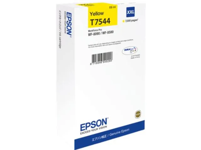 EPSON WorkForce Inktcartridge T7544 geel EHC 7000 pagina's