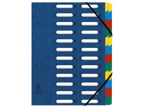 Sorteermap Harmonika vensters 24vak ass