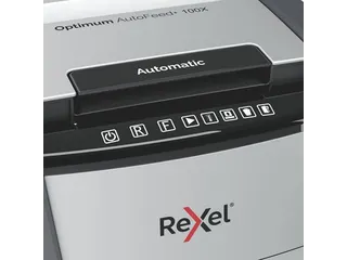 Papiervernietiger Rexel Optimum Auto+ 100X P-4 snippers 4x28mm - 8