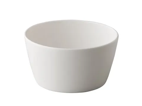 QFC Conische kom 11,5cm 400ml Off-white porselein set 24 stuks