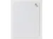 Glasmagneetbord Naga 50x70cm Pure White
