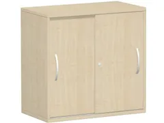 kantoor-schuifdeurkast HxBxD 798x800x425mm hout esdoorn 2 OH