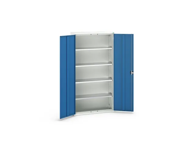 universele kast,HxBxD 2000x1050x350mm,4xStalen bodem,draaigrendelslot