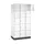 lockerkast,HxBxD 1950x920x500mm,3x5vakken,cil.-slot,sokkel