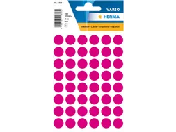 HERMA 1856 Multipurpose etiketten Rond 13mm Roze 240 stuks