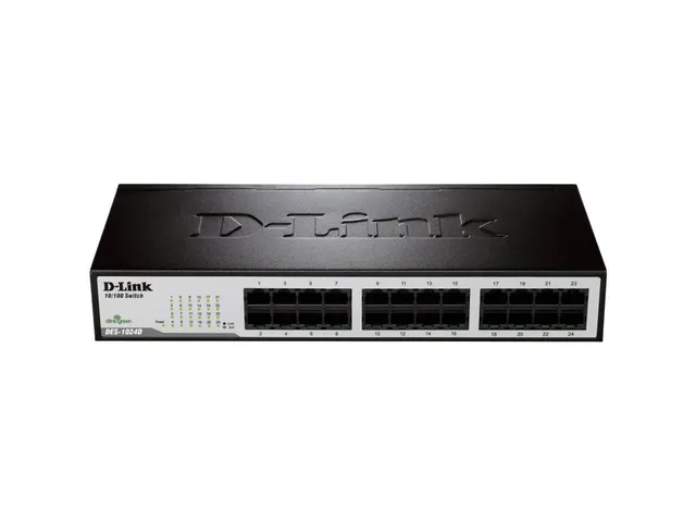 D-Link DES-1024D DES-1024D Netwerk switch 24 poorten 100 MBit/s