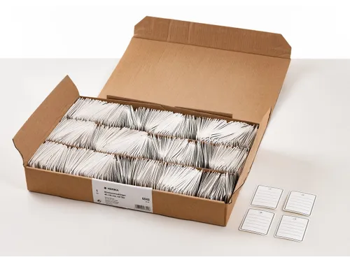 Herma 6840 Productlabel 48x65mm met oogje Wit zonder draad 1000 stuks