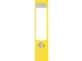 Ordner karton/PP A4 75mm geel