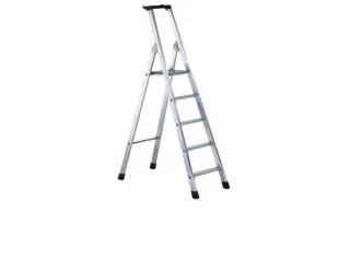 Boktrap Aluminium H 1 05M L 1 80M 5Treden Incl. Platform - 1