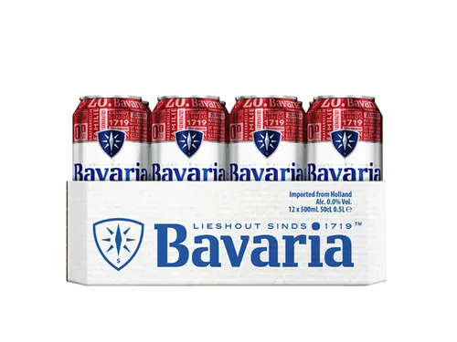Bier Bavaria 0.0% blik 330ml