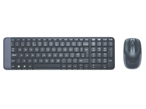 Logitech Toetsenbord & Muis Draadloos Combo MK220 QWERTY (US)