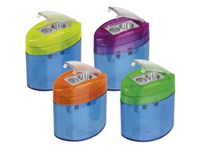 potloodslijper Neo Light, 2-gaats, met reservoir