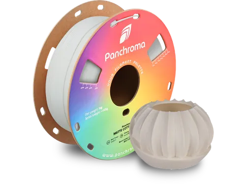 PLA Matte 1,75mm katoenwit 1kg Panchroma 3D Filament