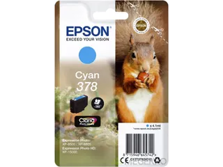 Inktcartridge Epson 378 T3782 blauw C13T37824010 - 1