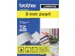 Ruban de lettrage Brother P-Touch TZe-621 standard 9mm noir sur jaune