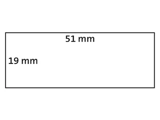 Etiket Dymo 11355 Labelprint 19x51mm - 7