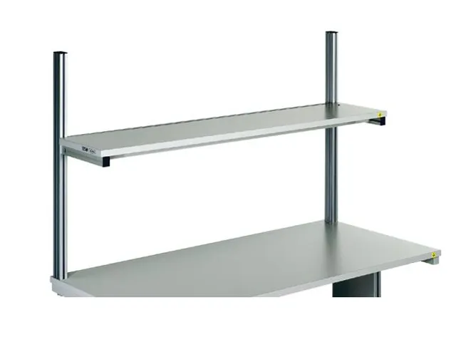 legbord,v. montagetafel,v. tafel B 1800mm,HxD 25x310mm,draagverm. 50kg