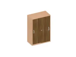 Schuifdeurkast 1150x800x430mm Romp Beuken Decor Front Noten