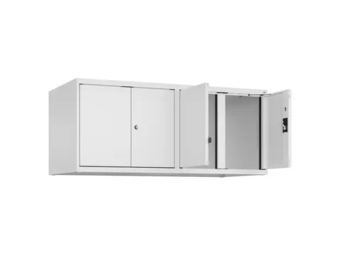 opzetkast,v. locker voor scheiding van kleding,4vak.,vak B 300mm