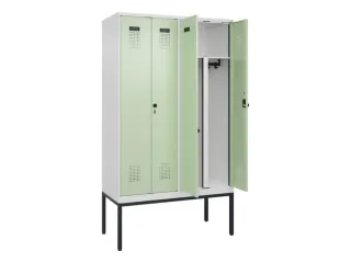 PBM-locker,HxBxD 2120x1200x500mm,4vak,vak B 300mm,draaigrendel - 1
