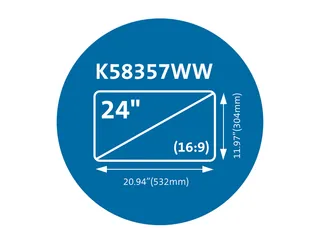 MagPro Monitor privacy filter 24 inch (16:9) - 6