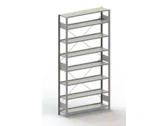 dossierstelling,grondveld,HxBxD 2500x1306x336mm,vaklast 80kg