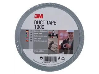 Duct tape 3M 1900 50mmx50m zilver - 1