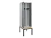 locker met bank,voor scheiding van kleding,HxBxD 2120x600x815mm,2vak