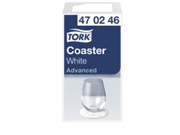Tork 470246 Onderzetter Advanced wit 9cm