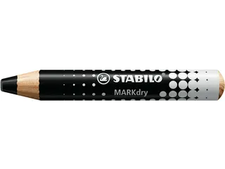 Whiteboardpotlood STABILO MARKdry 648/46 zwart - 2