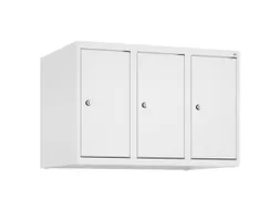 opzetkast,v. locker,3vak.,vak B 250mm,HxBxD 500x750x500mm,vleugeldeur