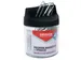 Magnetische houder voor paperclips transparant met 100 paperclips